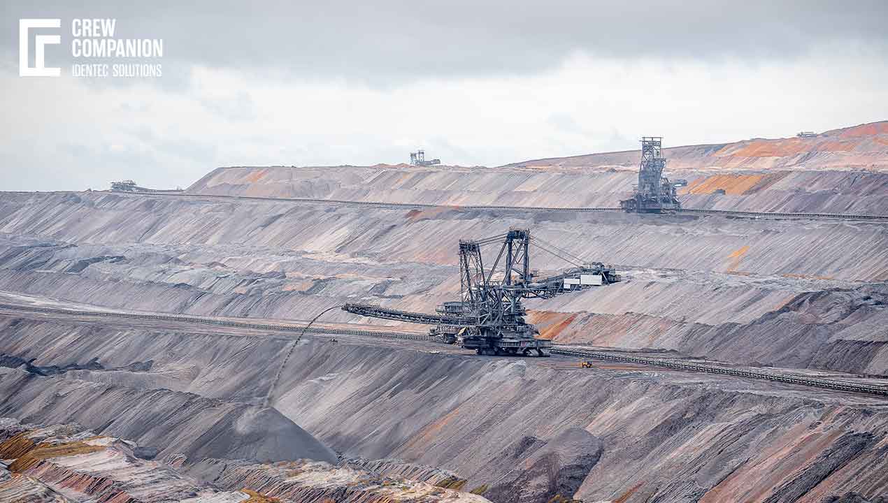 open pit mining process