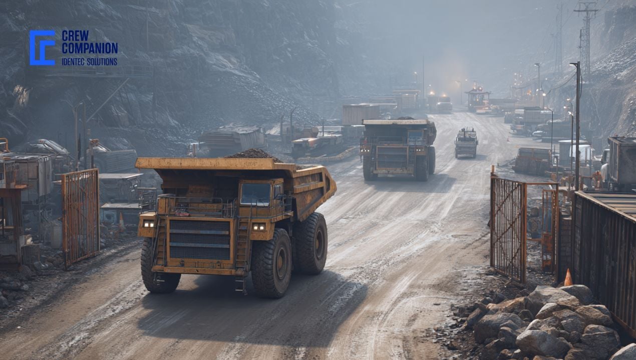 Underground mining vehicle