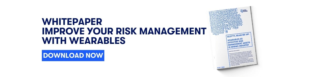 Risk Management with Wearables
