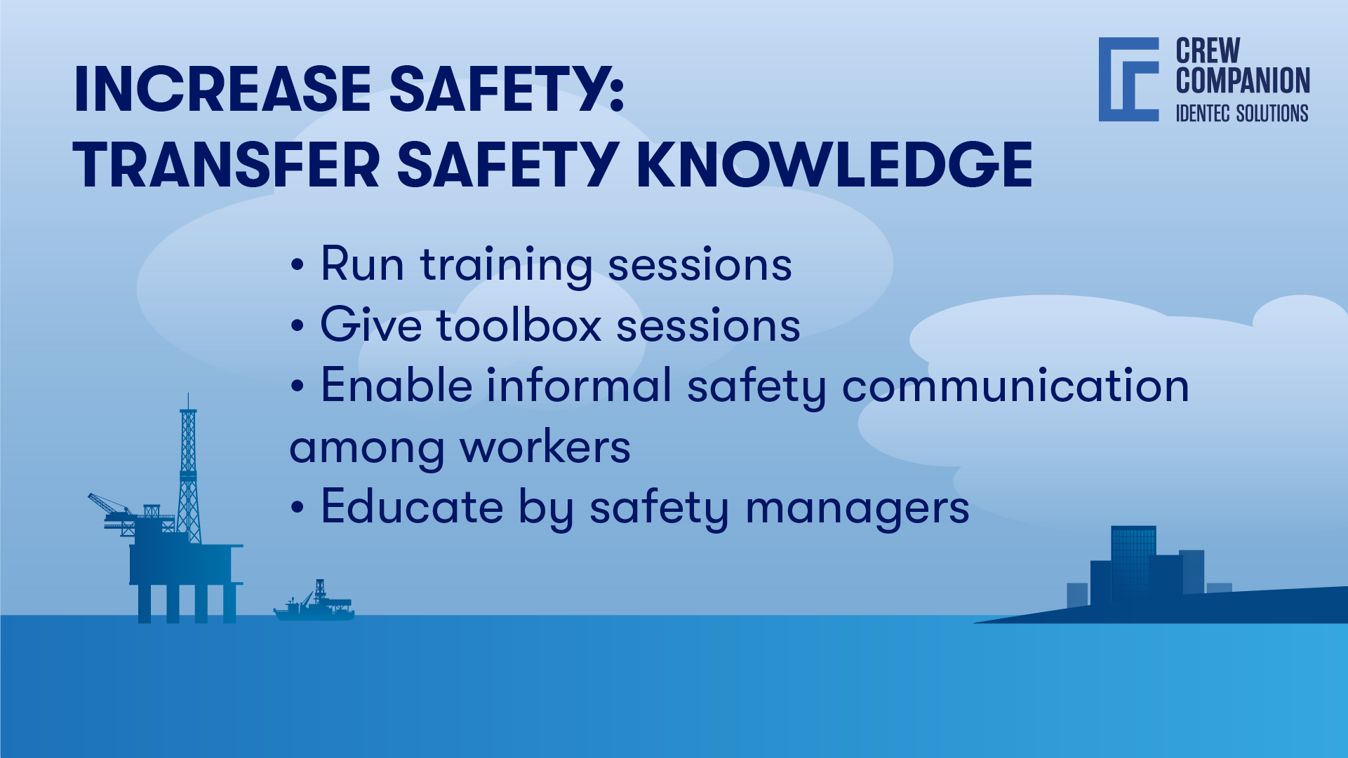 Emergency response training offshore