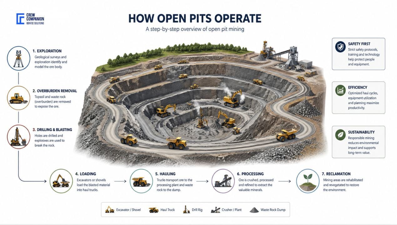 open-cast-mining-method