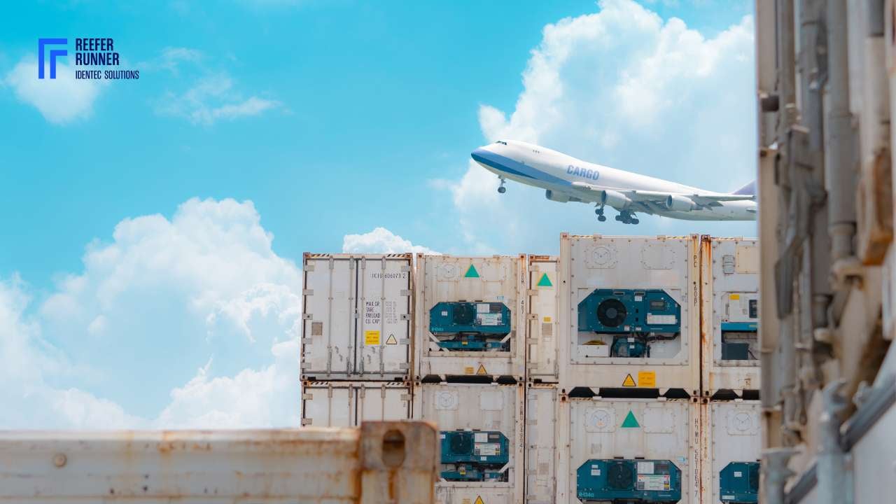 Reefer container temperature monitoring system